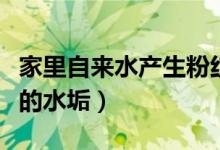 家里自來(lái)水產(chǎn)生粉紅色水垢（為什么有粉紅色的水垢）