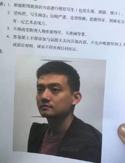素描考題：男青年頭像。.jpg
