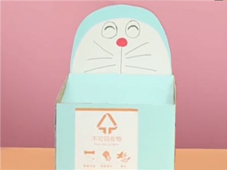 勞動(dòng)節(jié)環(huán)保分類小箱子手工制作9