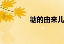 糖的由來(lái)兒童（糖的由來(lái)）