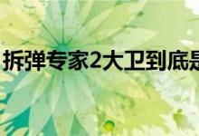 拆彈專(zhuān)家2大衛(wèi)到底是誰(shuí)(拆彈專(zhuān)家2大衛(wèi)是誰(shuí))