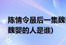 陳情令最后一集魏嬰是誰(shuí)叫的(陳情令最后喊魏嬰的人是誰(shuí))