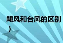 颶風(fēng)和臺(tái)風(fēng)的區(qū)別（臺(tái)風(fēng)和颶風(fēng)有什么區(qū)別？）