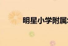 明星小學附屬幼兒園的地址在哪
