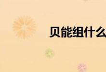 貝能組什么詞（貝的含義）