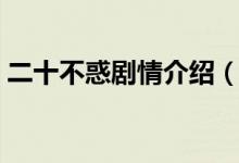 二十不惑劇情介紹（二十不惑劇情簡單介紹）