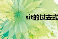 sit的過(guò)去式（sit的過(guò)去式）