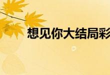 想見(jiàn)你大結(jié)局彩蛋（彩蛋劇情內(nèi)容）
