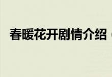 春暖花開(kāi)劇情介紹（春暖花開(kāi)劇情是什么）