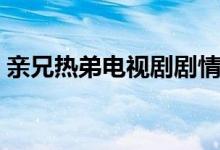 親兄熱弟電視劇劇情（親兄熱弟電視劇簡介）