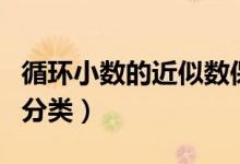 循環(huán)小數(shù)的近似數(shù)保留三位小數(shù)（循環(huán)小數(shù)的分類）