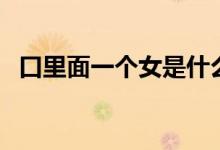 口里面一個(gè)女是什么字（囡字讀音及釋義）