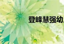 登峰慧強幼兒園的地址在哪
