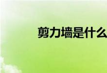 剪力墻是什么(剪力墻開(kāi)孔規(guī)定)