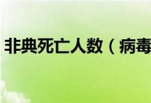 非典死亡人數(shù)（病毒非典死亡人數(shù)官方數(shù)字）
