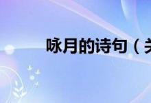 詠月的詩句（關(guān)于詠月的古詩句）