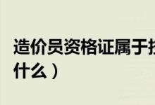 造價員資格證屬于技術(shù)資格證嗎（考試科目是什么）