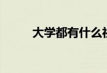 大學都有什么社團（有哪些類型）