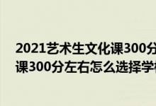 2021藝術(shù)生文化課300分能上哪些學(xué)校（2022美術(shù)生文化課300分左右怎么選擇學(xué)校）