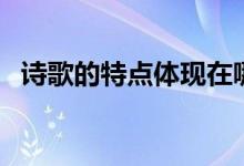 詩(shī)歌的特點(diǎn)體現(xiàn)在哪兩方面（詩(shī)歌的特點(diǎn)）