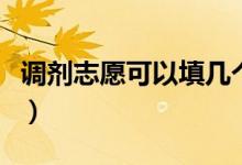 調(diào)劑志愿可以填幾個(gè)學(xué)校（高考怎么填報(bào)志愿）