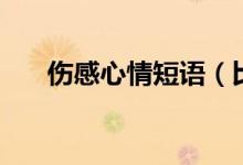 傷感心情短語(yǔ)（比較傷感的心情短語(yǔ)）