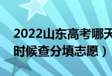 2022山東高考哪天幾號出成績報(bào)志愿（什么時(shí)候查分填志愿）