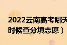 2022云南高考哪天幾號出成績報(bào)志愿（什么時(shí)候查分填志愿）