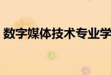 數(shù)字媒體技術專業(yè)學什么（主要課程有哪些）