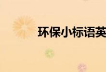 環(huán)保小標(biāo)語(yǔ)英語(yǔ)（環(huán)保小標(biāo)語(yǔ)）
