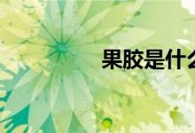 果膠是什么（果膠簡(jiǎn)述）