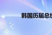韓國歷屆總統(tǒng)（名字都在這）
