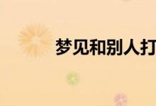 夢(mèng)見和別人打架（意味著什么）