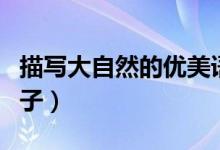 描寫大自然的優(yōu)美語句（關(guān)于描寫大自然的句子）
