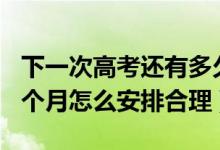 下一次高考還有多久2022（2022高考最后一個(gè)月怎么安排合理）
