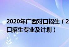 2020年廣西對口招生（2022廣西現(xiàn)代職業(yè)技術(shù)學(xué)院高職對口招生專業(yè)及計劃）