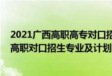2021廣西高職高專對口招生（2022廣西體育高等?？茖W校高職對口招生專業(yè)及計劃）