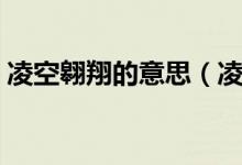 凌空翱翔的意思（凌空翱翔的意思簡(jiǎn)單介紹）