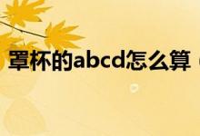 罩杯的abcd怎么算（罩杯的abcd計(jì)算方法）