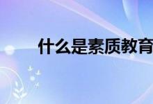 什么是素質教育（素質教育有哪些）