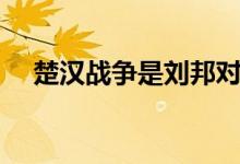 楚漢戰(zhàn)爭(zhēng)是劉邦對(duì)誰(shuí)的戰(zhàn)爭(zhēng)（誰(shuí)贏了呢）