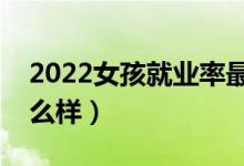 2022女孩就業(yè)率最高的專業(yè)有哪些（前景怎么樣）