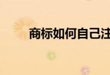 商標(biāo)如何自己注冊(cè)（商標(biāo)R怎么打）