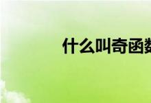 什么叫奇函數(shù)（奇函數(shù)簡(jiǎn)述）