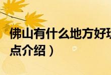 佛山有什么地方好玩的景點(diǎn)（佛山旅游必去景點(diǎn)介紹）
