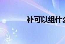 補(bǔ)可以組什么詞（補(bǔ)的組詞）