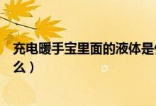 充電暖手寶里面的液體是什么（充電暖手寶里面的液體是什么）
