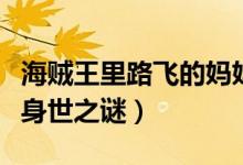 海賊王里路飛的媽媽在第幾集出現(xiàn)（簡(jiǎn)述路飛身世之謎）