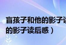 盲孩子和他的影子讀后感（怎么寫盲孩子和他的影子讀后感）