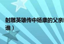 射雕英雄傳中楊康的父親叫啥（射雕英雄傳中楊康的父親是誰）
